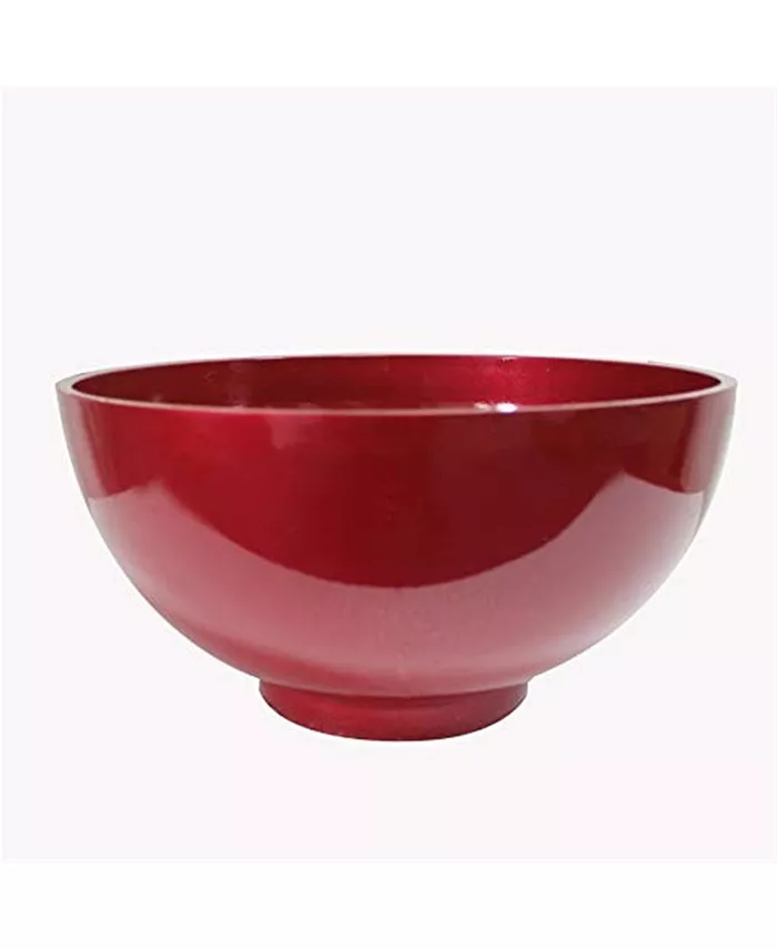 Gardener's Select Gardener Select Bowl Brick Shine Rose Planter 13