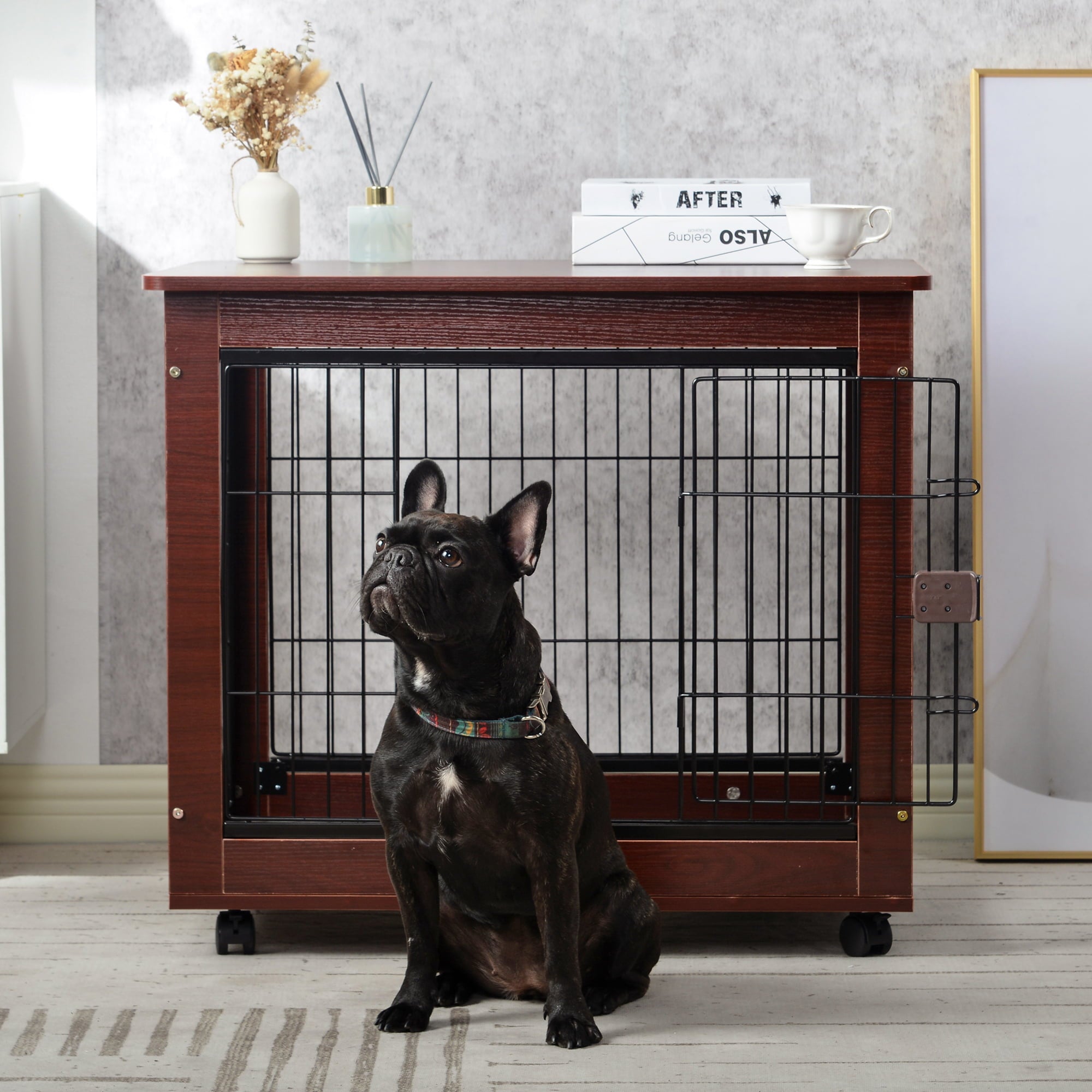 BATE Furniture Stytle Dog Crate for Medium Dog， 31
