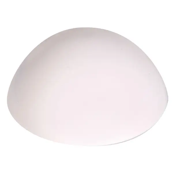 Hillman White Soft Wall Door Stop