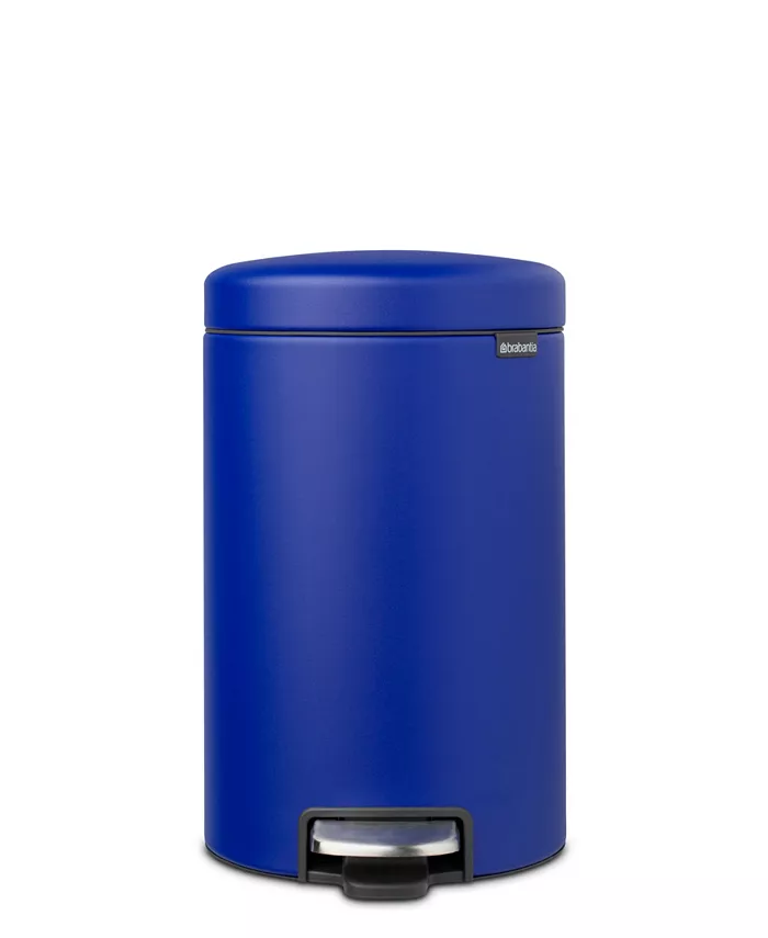 Brabantia New Icon Step on Trash Can， 3.2 Gallon， 12 Liter