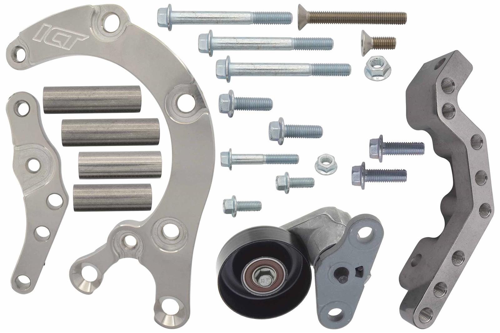 ICT Billet 551137-LS74-3 ICT Billet Air Conditioning Compressor Brackets