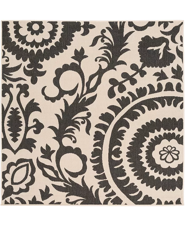 Surya Alfresco ALF-9612 Black 7'3