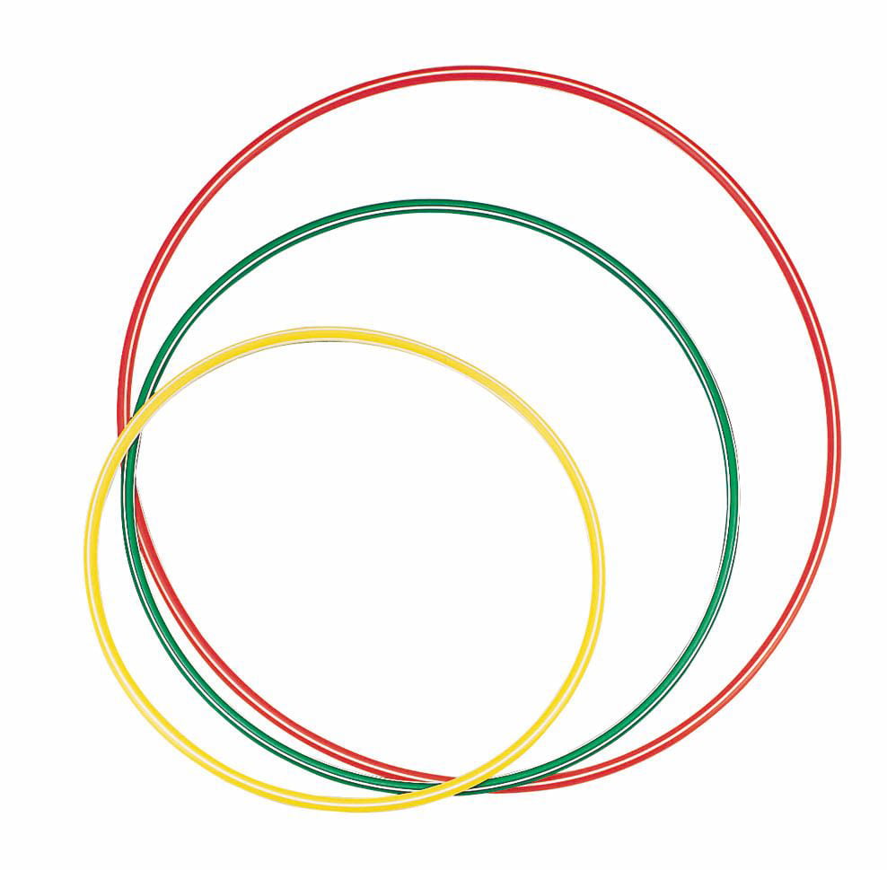Plastic Hoops， 24-Inch， Pack of 12