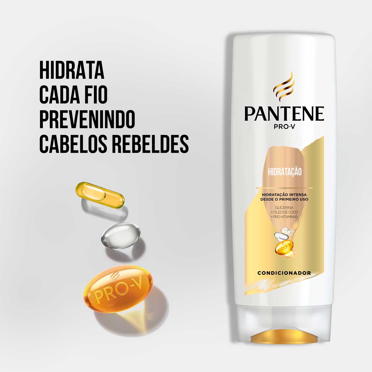 Kit Shampoo 350ml + Condicionador 175ml Pantene Pro-V Hidratacao