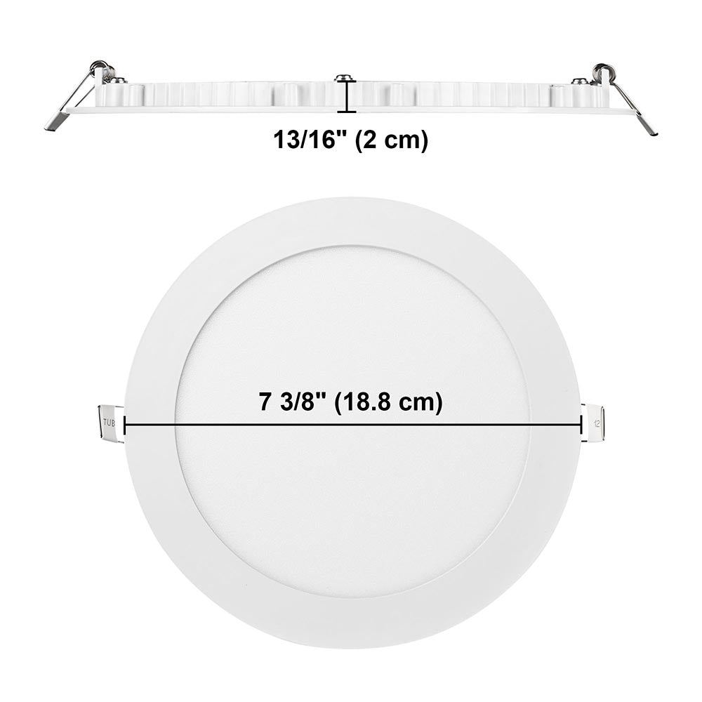 Yescom 15W LED Recessed Ceiling Light w/ Driver