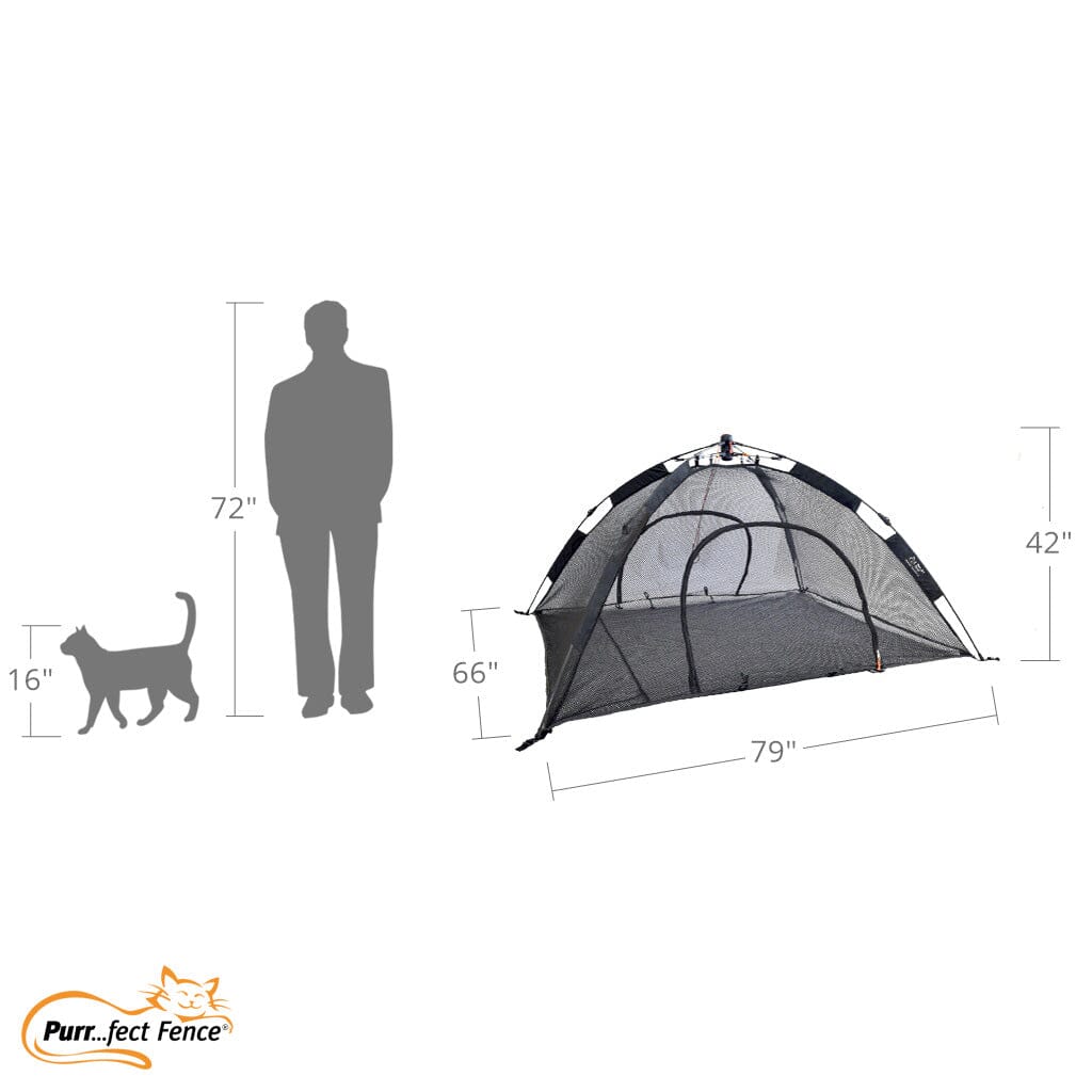 Purrfect PlayTent Portable Small Pet Outdoor Containment System