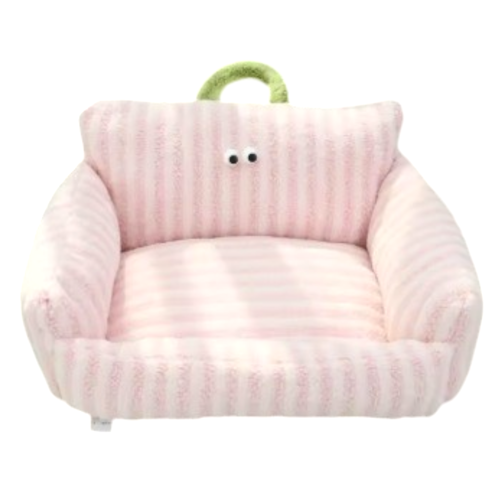 Luxury Dog Sofa Bed | Ultra Soft Washable Couch for Small Pets