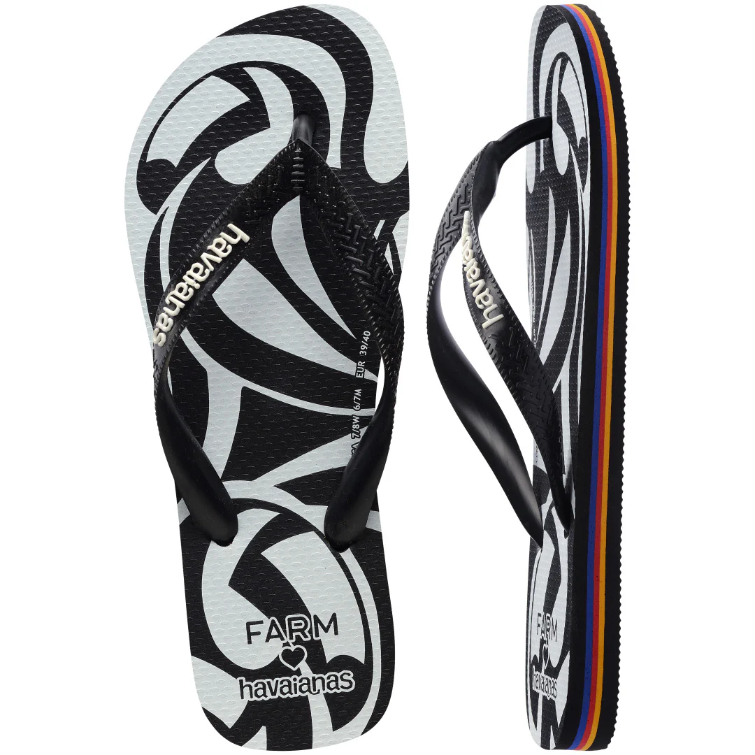Chinelo Havaianas Farm Tucanada