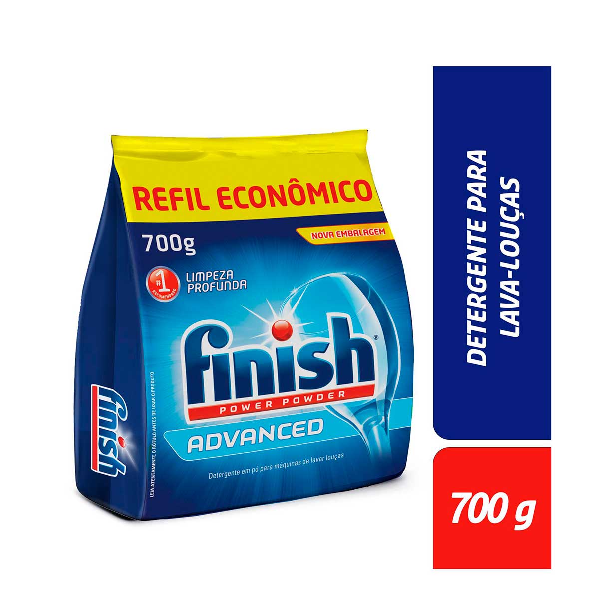 Detergente para Lava Loucas em po Finish 700g