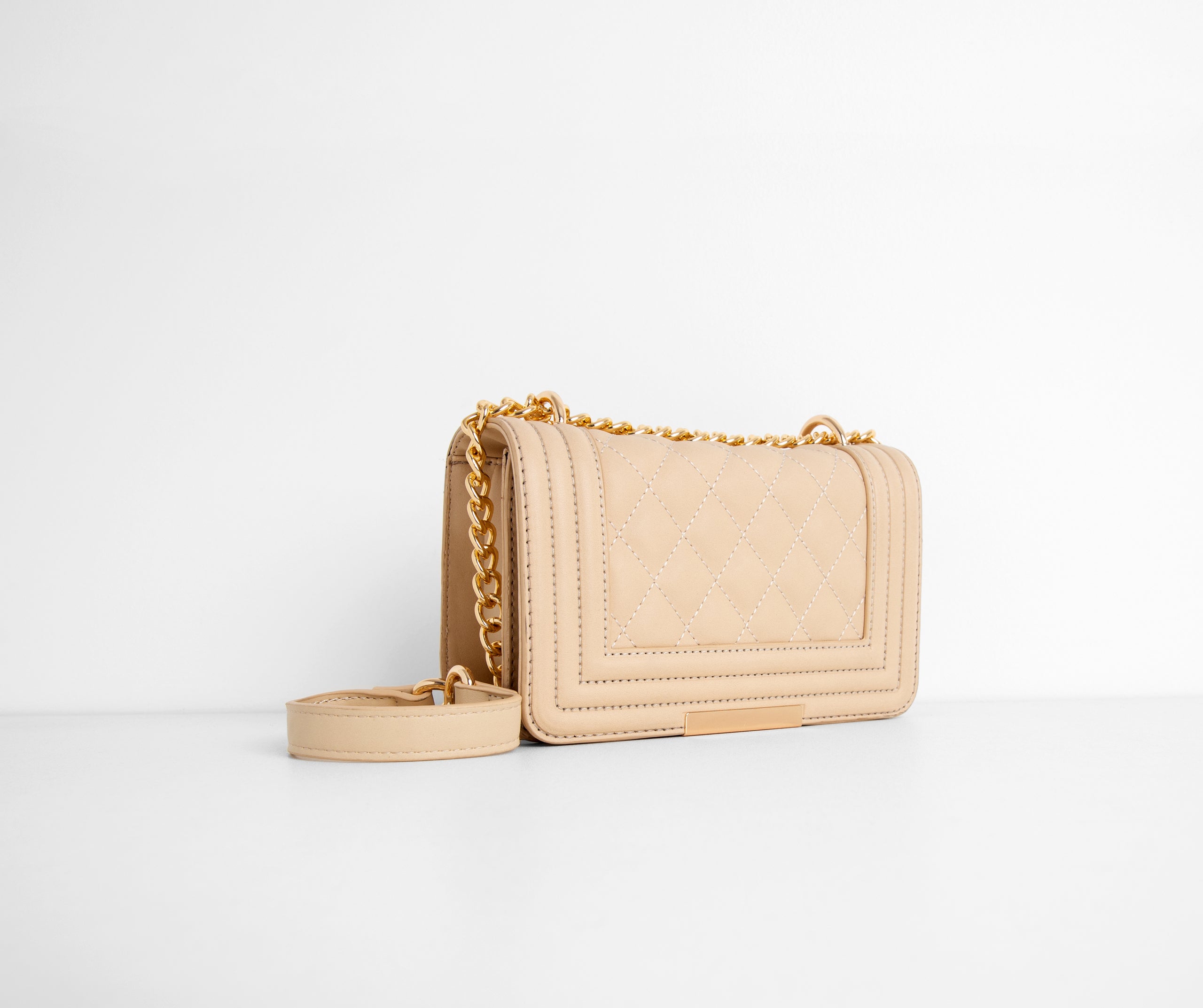 One Day At A Time Quilted Cross-Body Purse