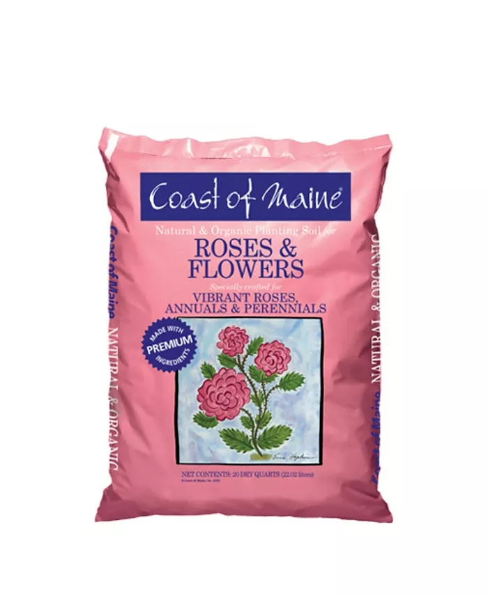 Coast of Maine Roses and Flowers Organic Planting Soil 20qt