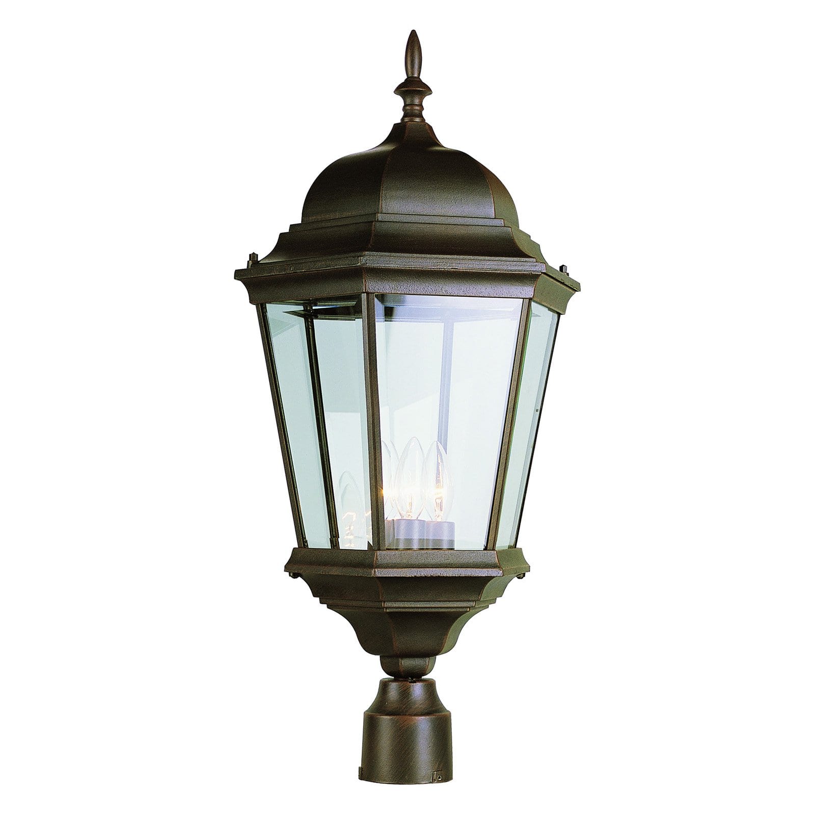 Trans Globe 51001 Post Lantern - 13W in.