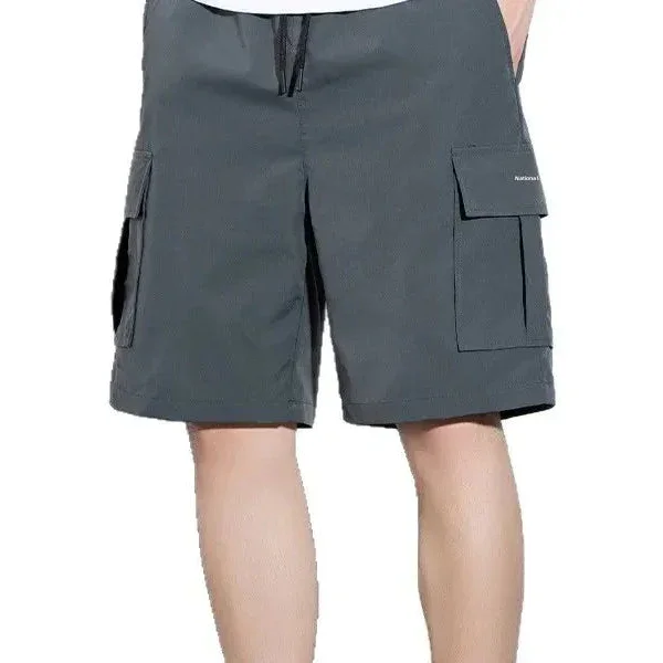 [COMPRE 2, LEVE 4] Shorts Leon™ em Malha Gelada com Bolsos Cargo / Design utilitário com frescor imbatível!