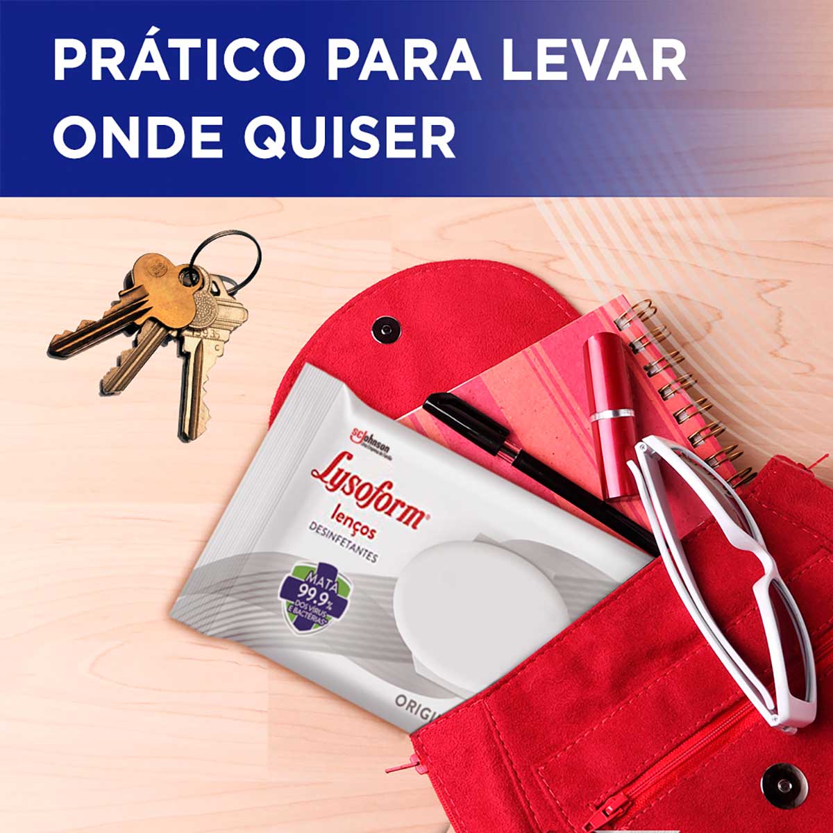Lencos Desinfetantes Lysoform Original 36 Unidades
