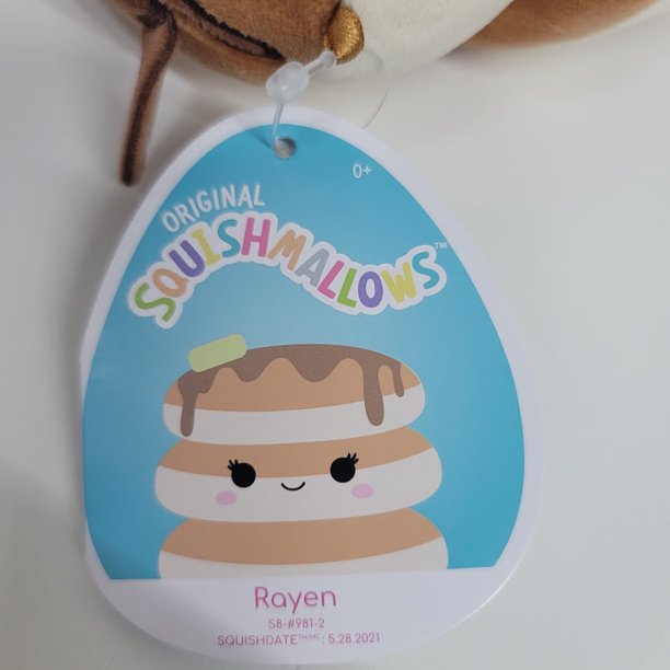 Squishmallows Official Kellytoys Plush 12 Inch Rayen the Pancake Ultimate Soft Animal Stuffed Toy
