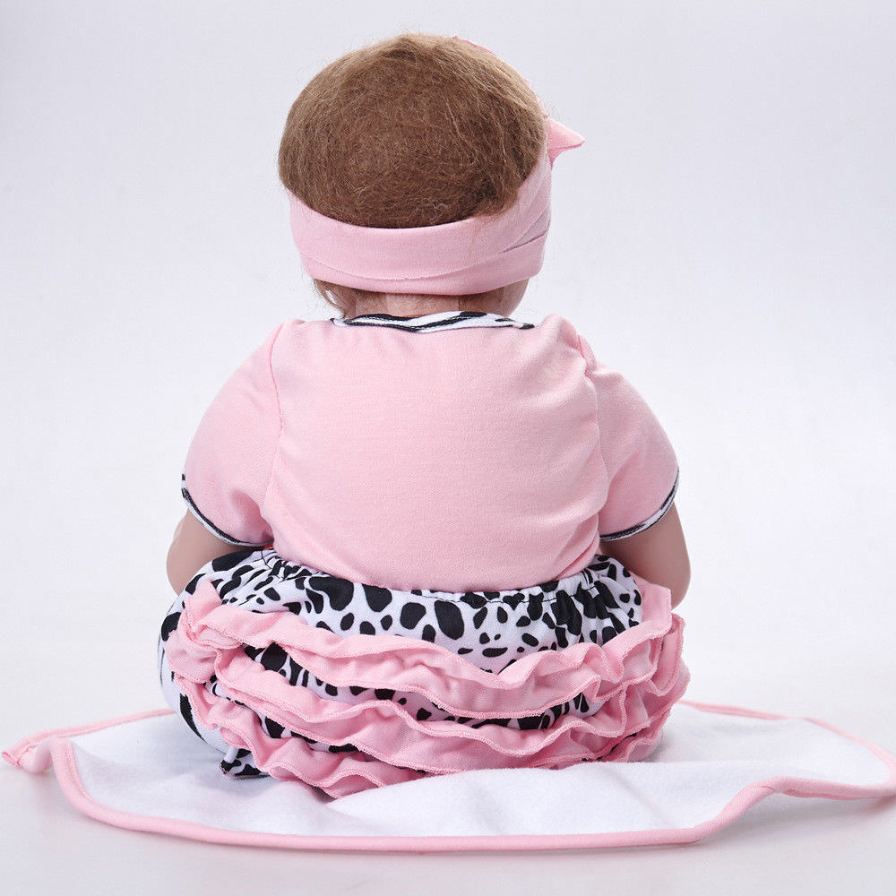 Spencer Realistic 22" Reborn Baby Doll Full Body Silicone Vinyl Handmade Sleeping Girl