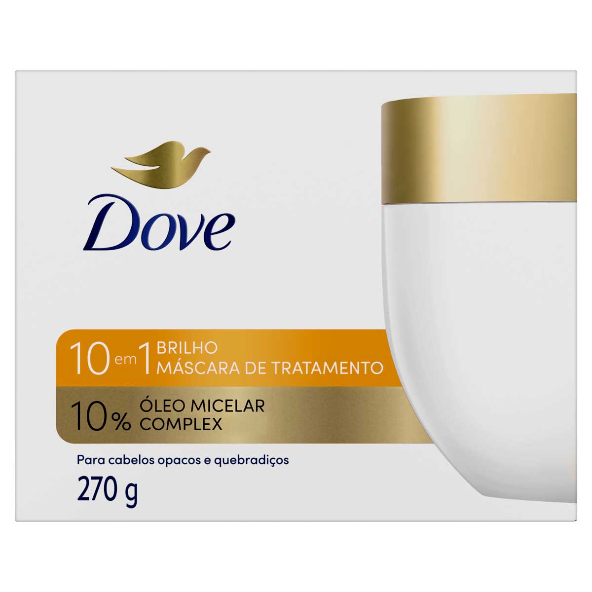 Mascara de Tratamento Dove Brilho 270g