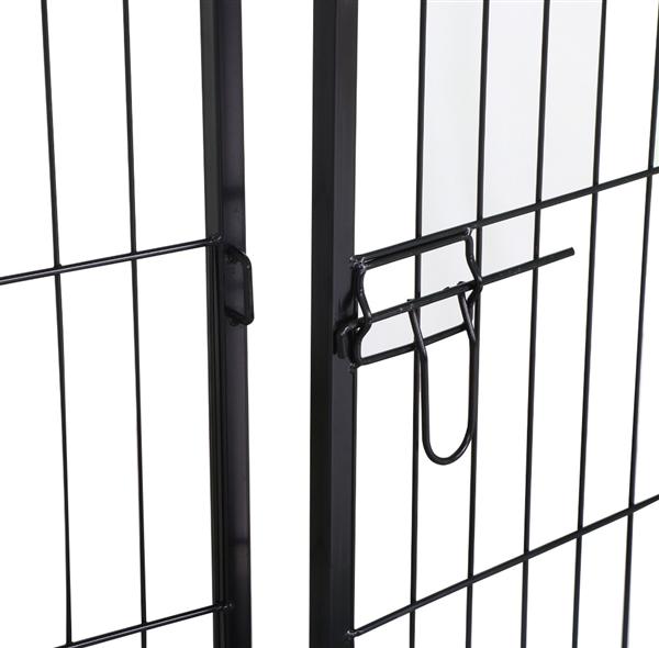 Yaheetech 24''H Heavy Duty Metal Dog Playpen， 16 Panels