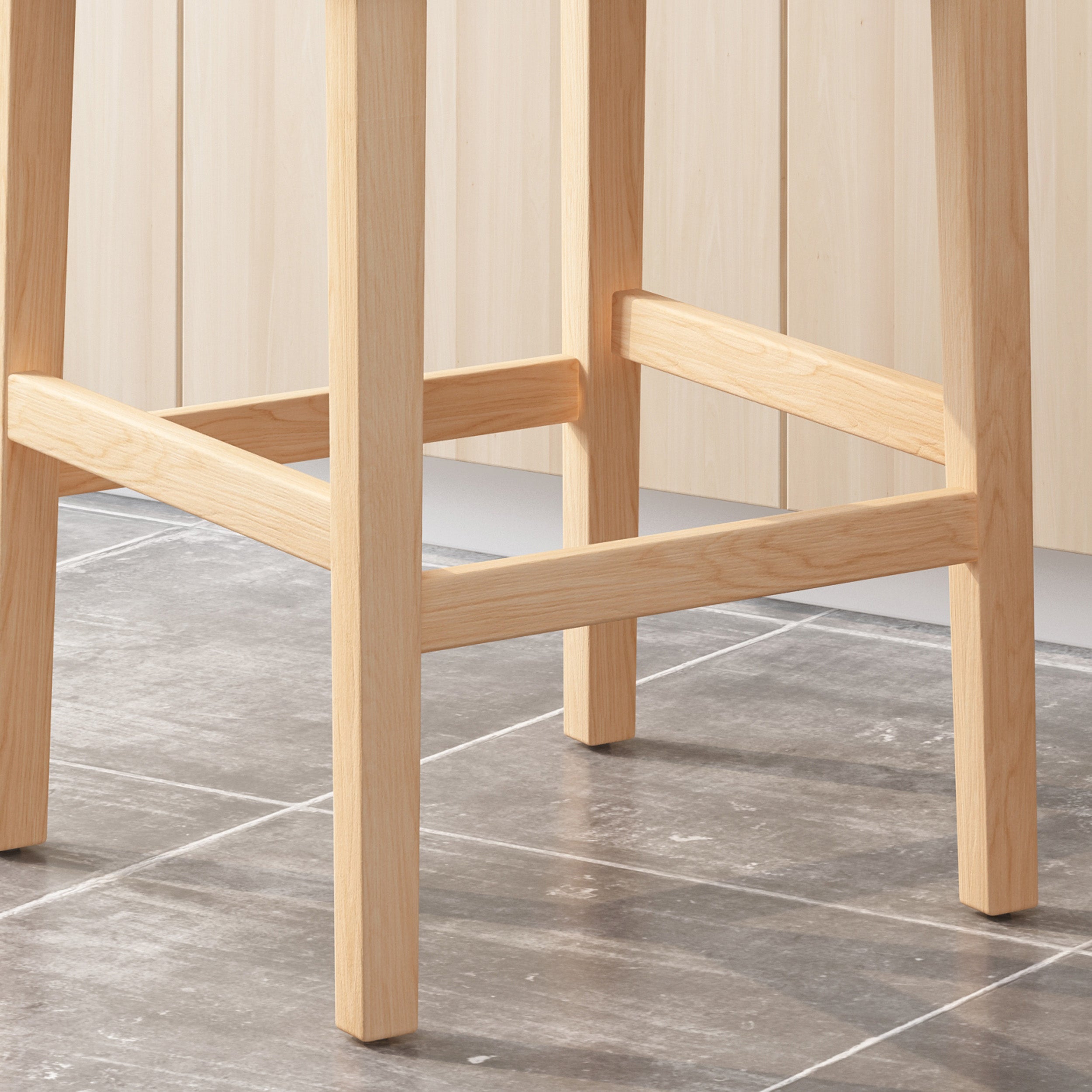 Zaydrian Button Tufted Fabric Wingback Bar Stool (Set of 2)