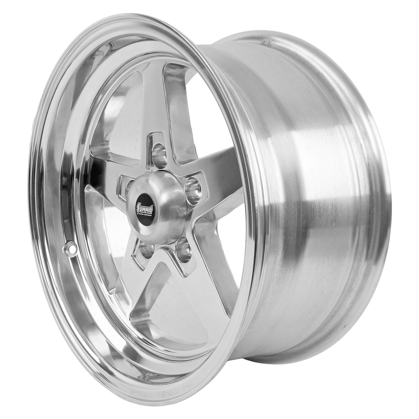 Summit Racing SUM-571P-57650 Summit Racing? Warrior R/T Wheels