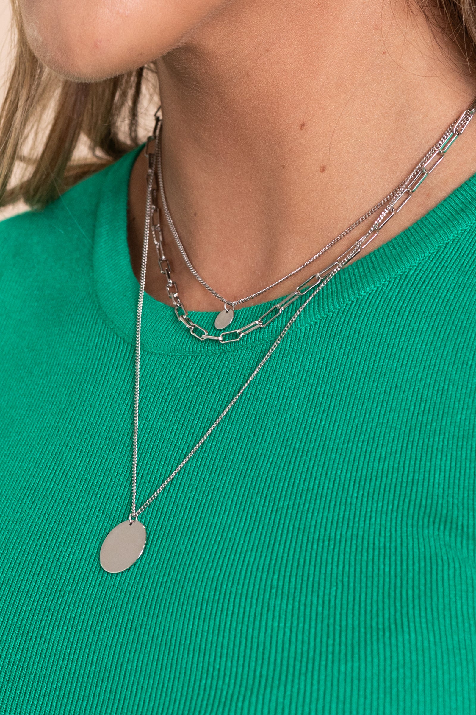 Silver Madeline Necklace