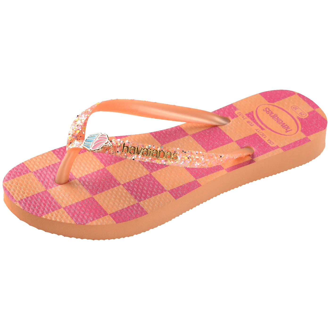 Chinelo Havaianas Infantil Slim Glitter II
