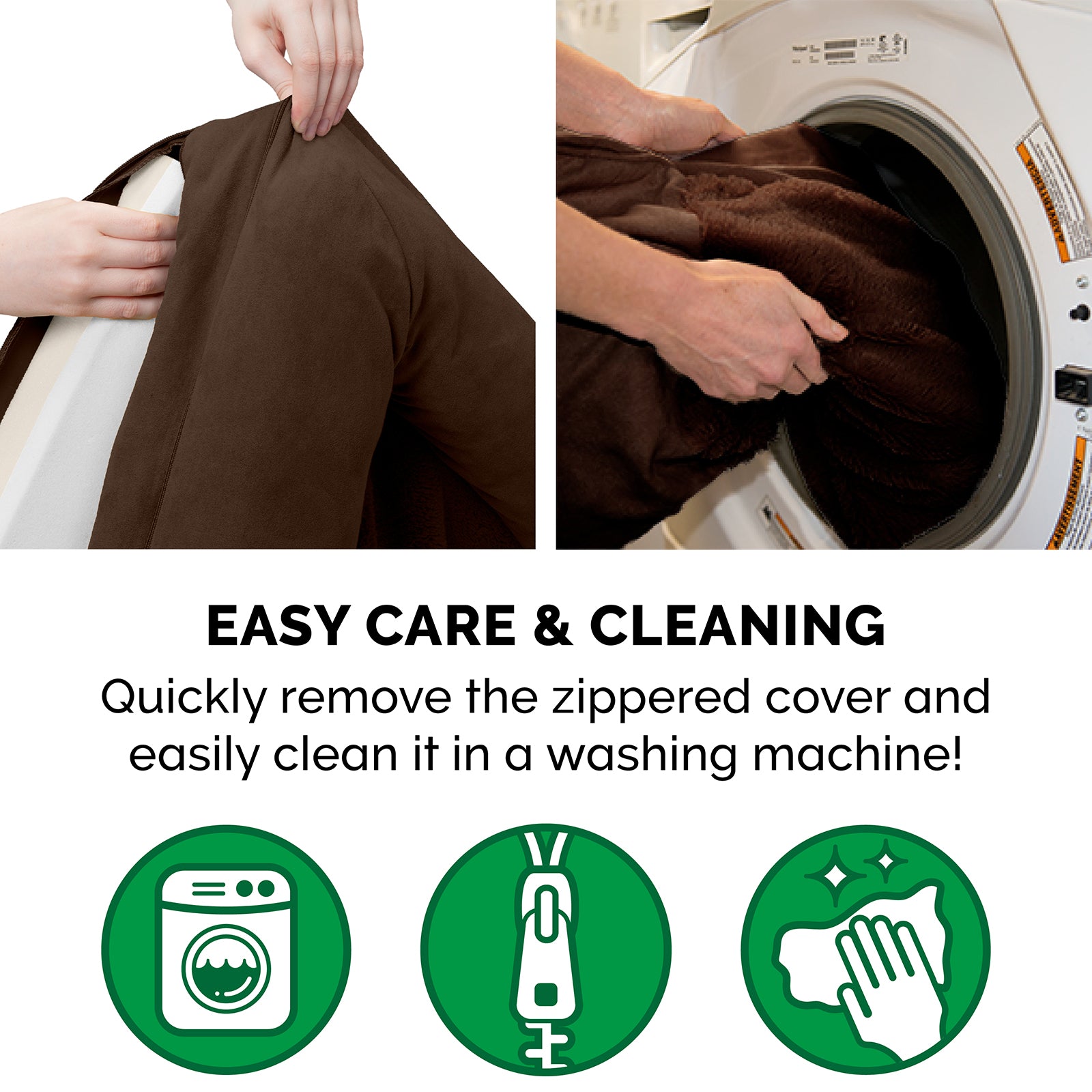 FurHaven Pet Products | Memory Foam Plush and Suede Sofa Pet Bed for Dogs and Cats， Espresso， Medium