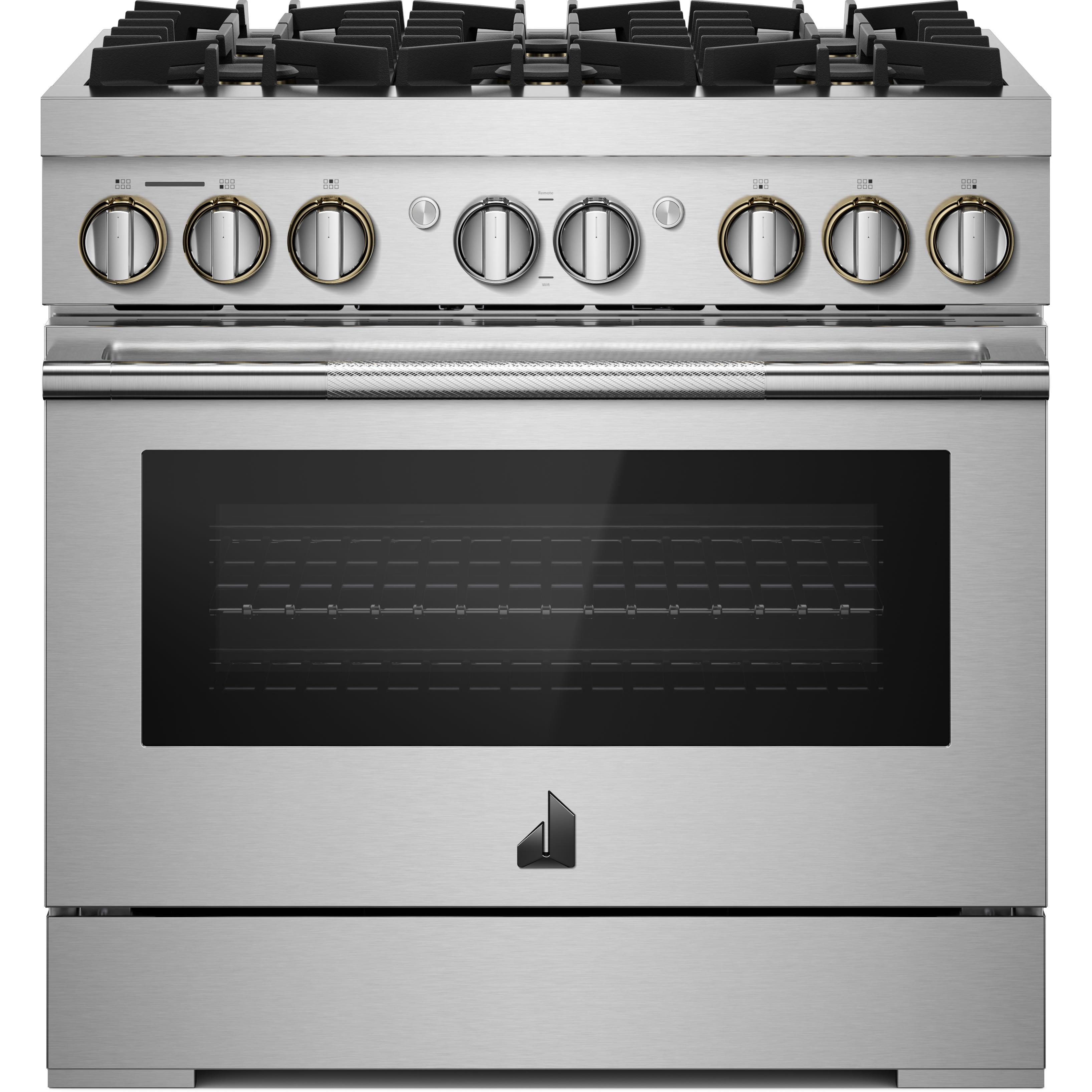 JennAir 36-inch Freestanding Dua-Fuel Range with JennAir® Culinary Center JDRP436HL