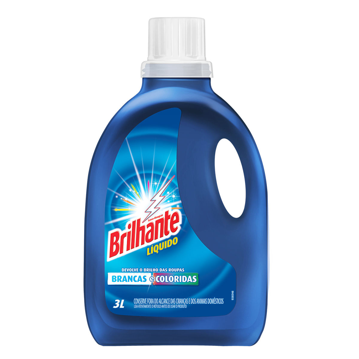 Sabao em Liquido Brilhante 3L - 4 Unidades