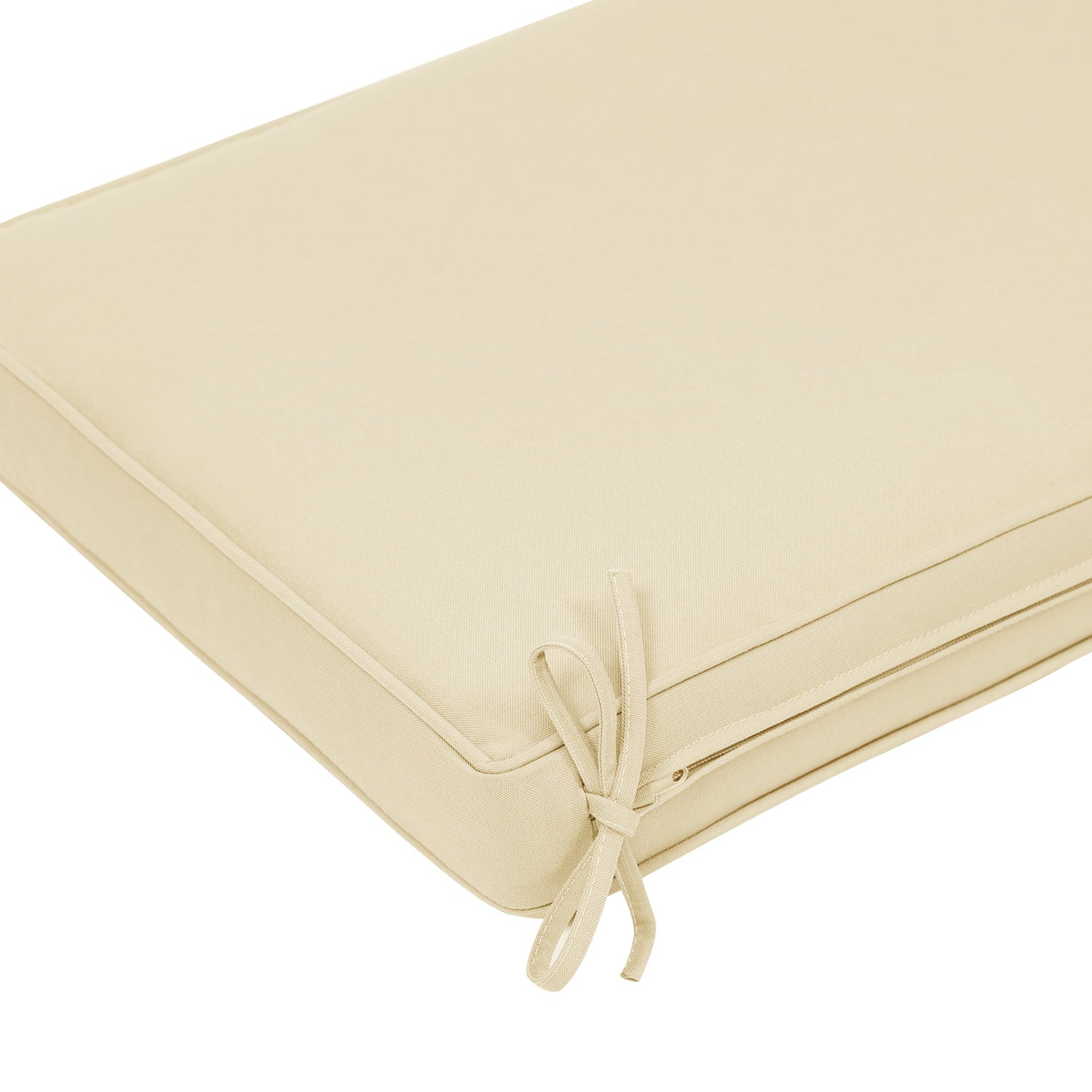 Aoodor Patio Furniture 46” x 18” x 3.1” Outdoor Bench Cushion Beige