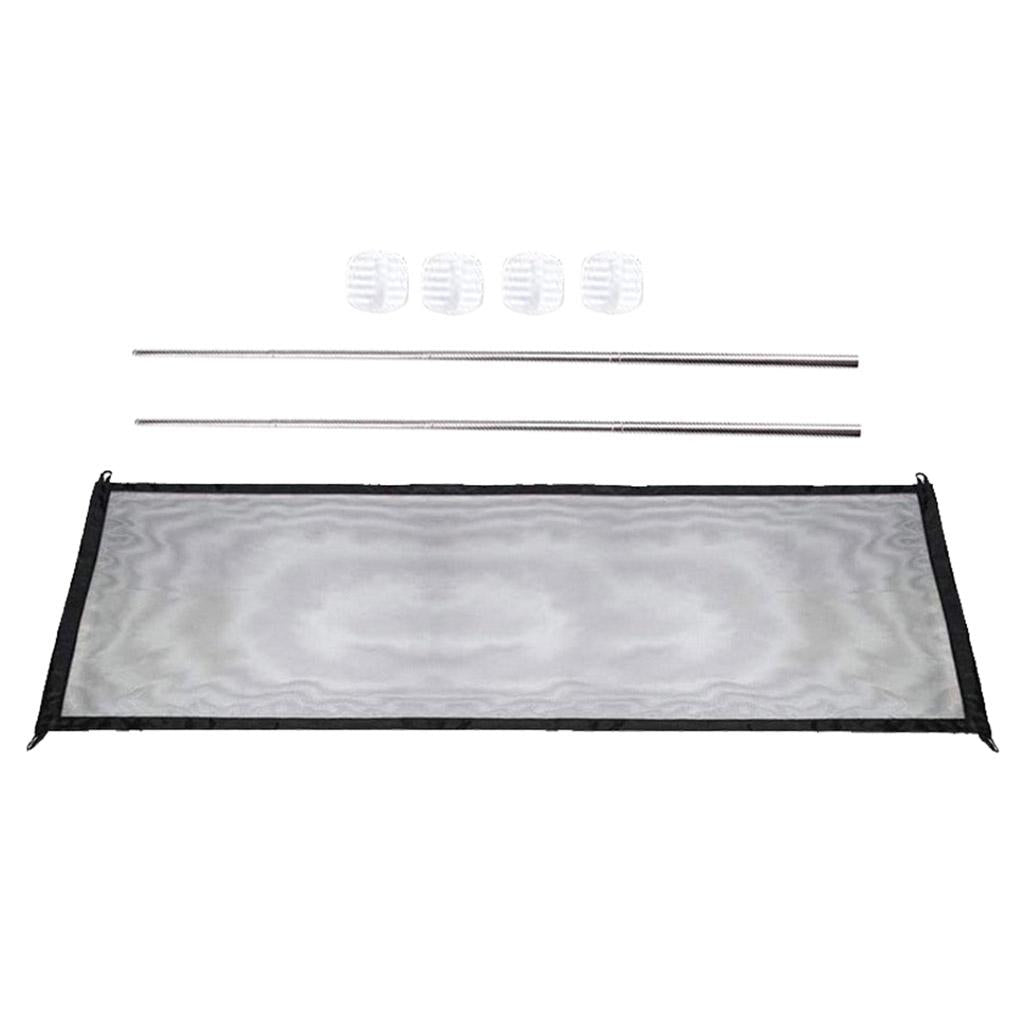 Portable Mesh Folding Pet Puppy Fence indoor and Gate for 180x72cm