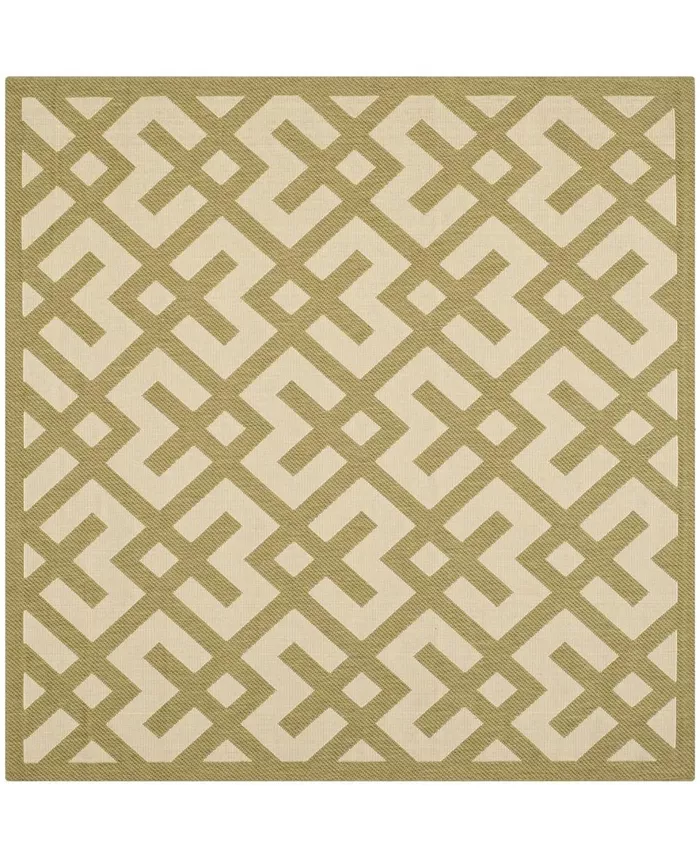Safavieh Courtyard Beige and Green 5'3