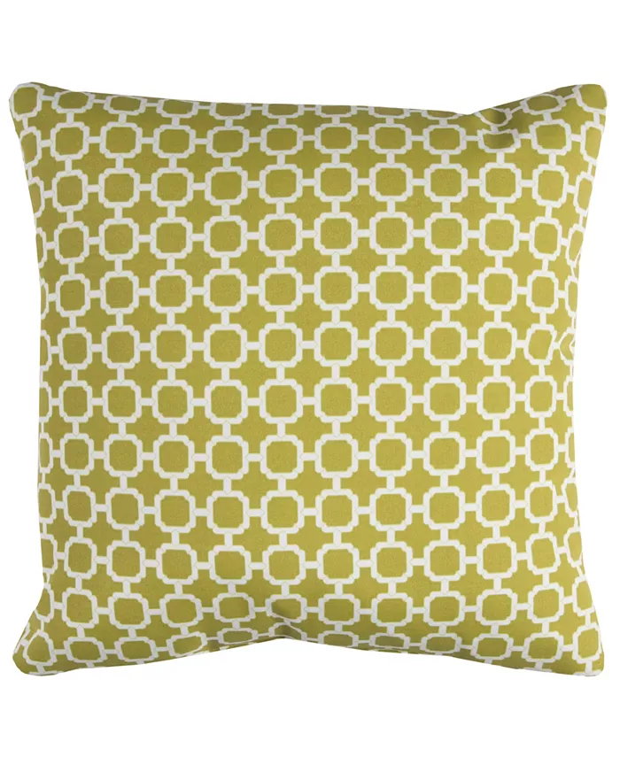 Rizzy Home Light Hockley Polyester Filled Decorative Pillow， 22