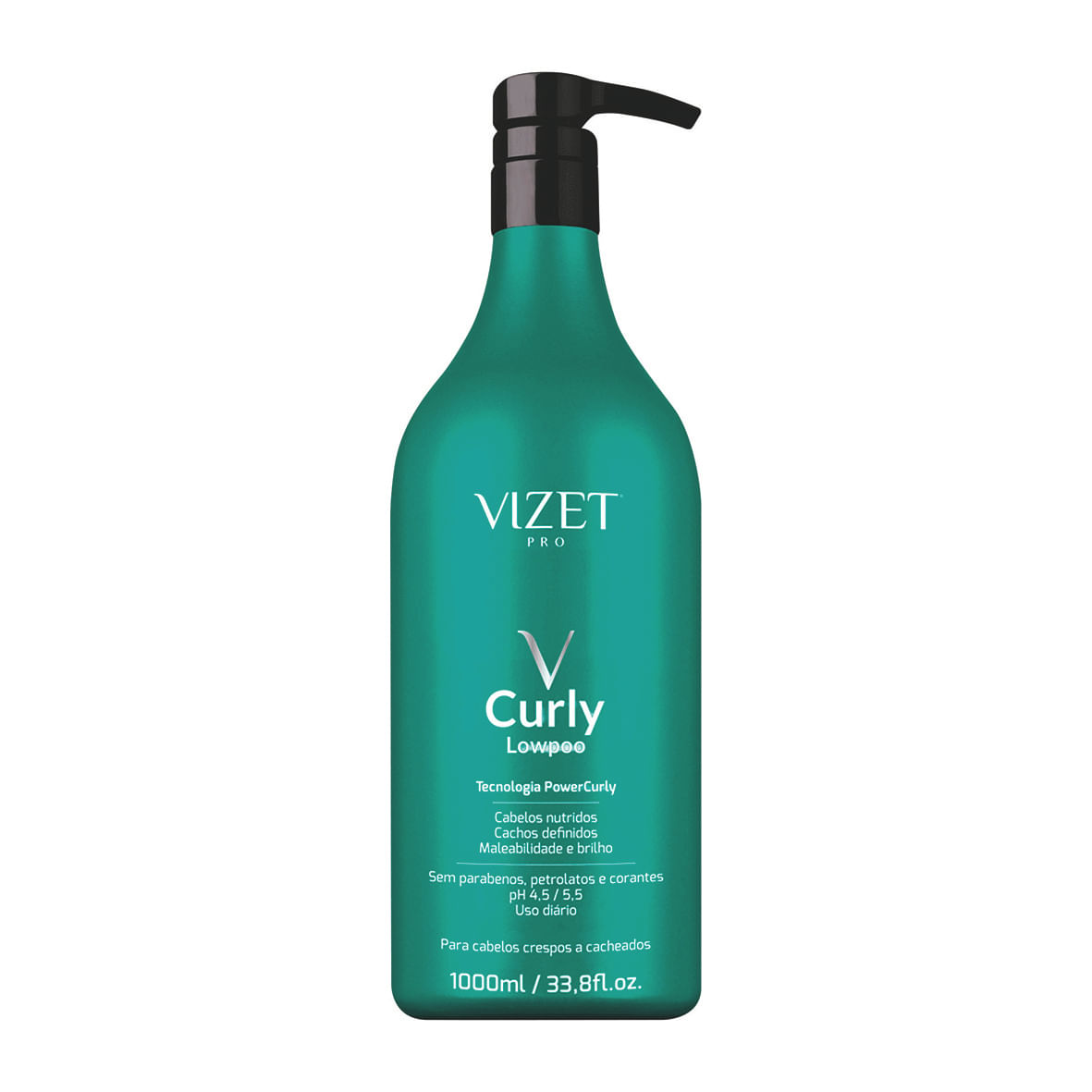 Shampoo Low Poo Vizet Expertise Curly 900ml