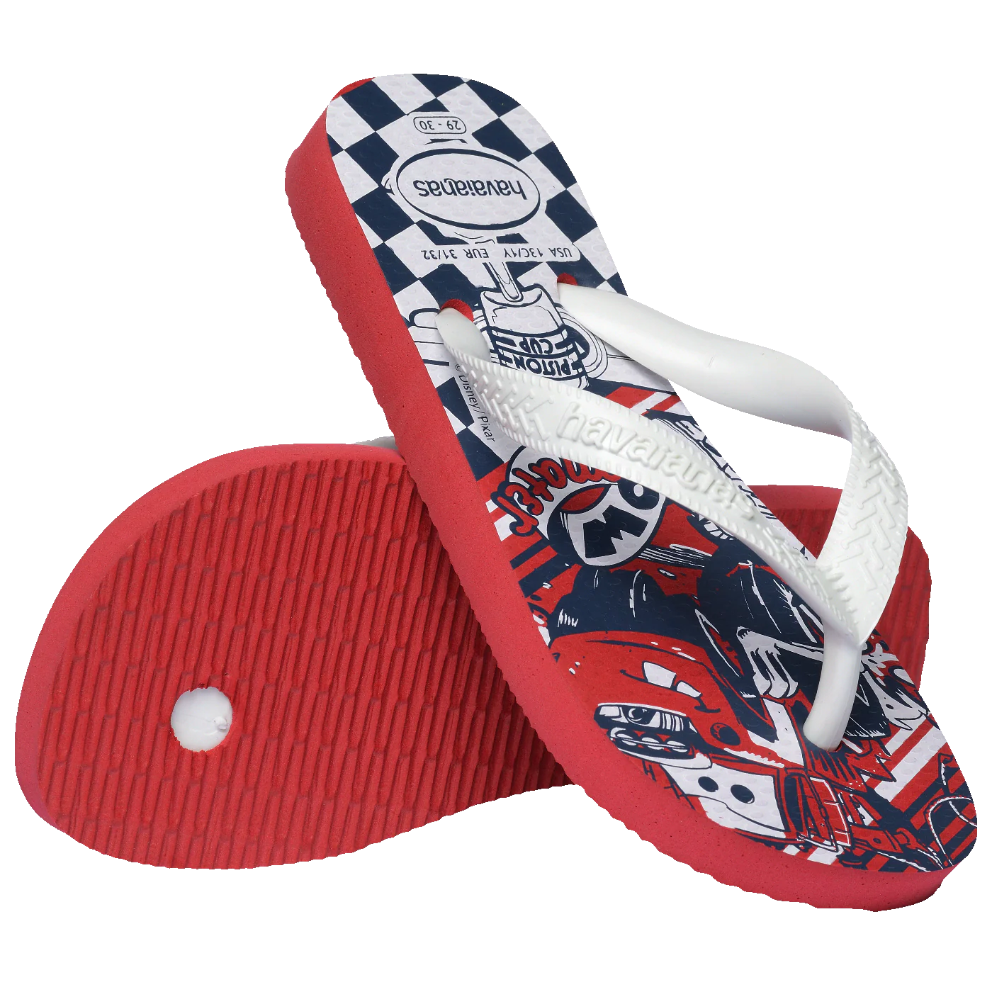 Chinelo Havaianas infantil Disney Carros