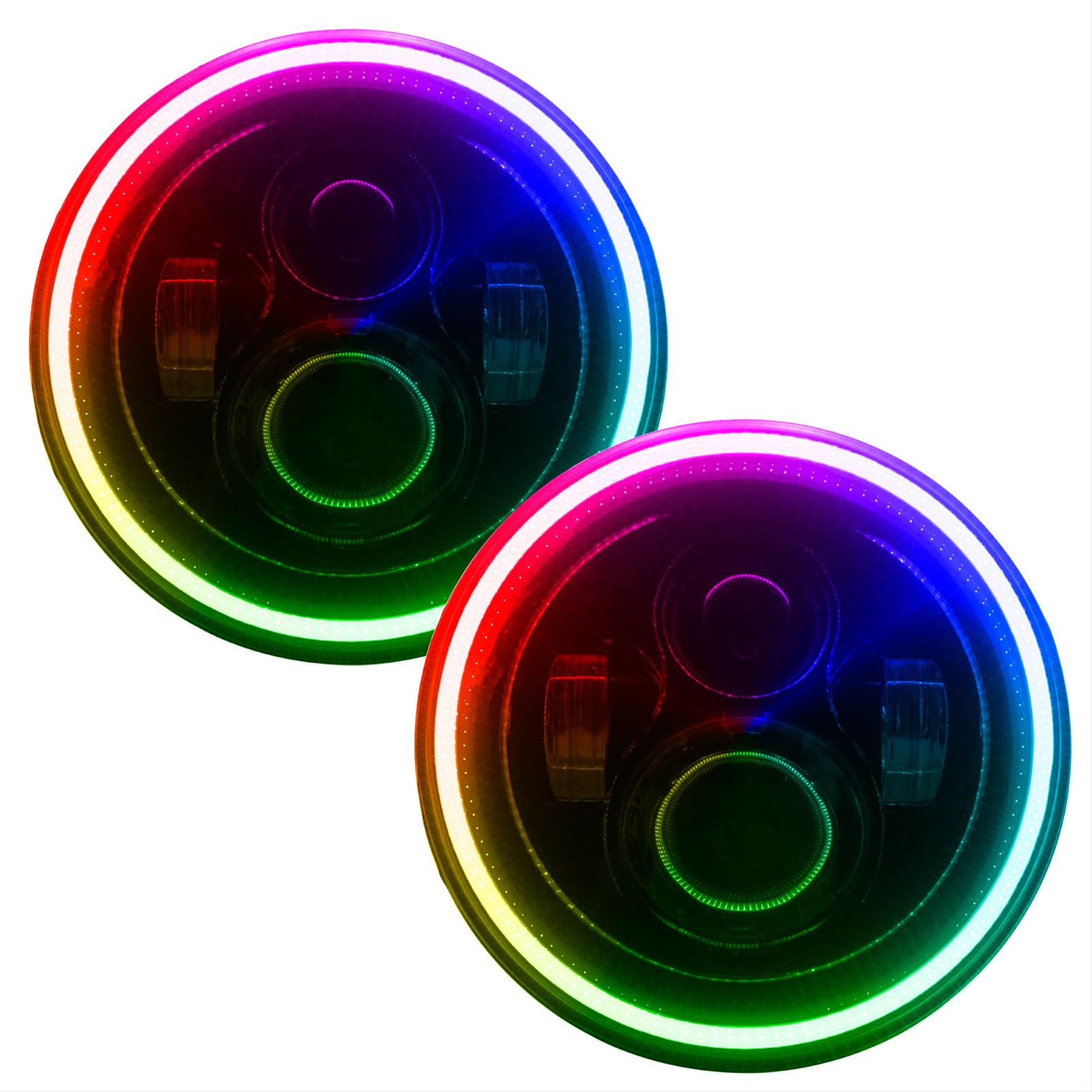 Oracle Lighting 5769-333 Oracle ColorSHIFT Halo Headlights