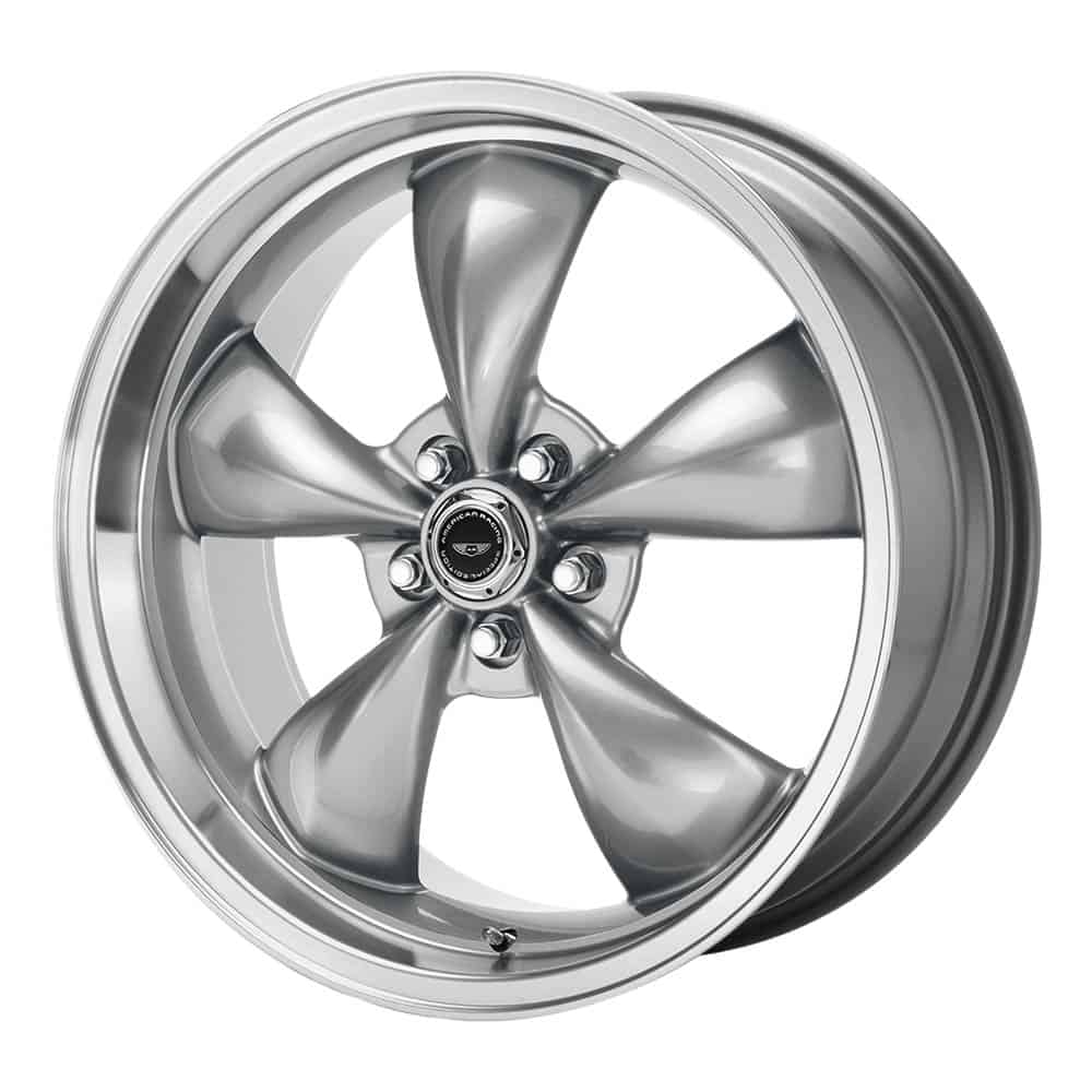 American Racing AR105 TORQ THRUST M AR105M 18X9 5X4.5 ANTHR MACH-LP 34MM