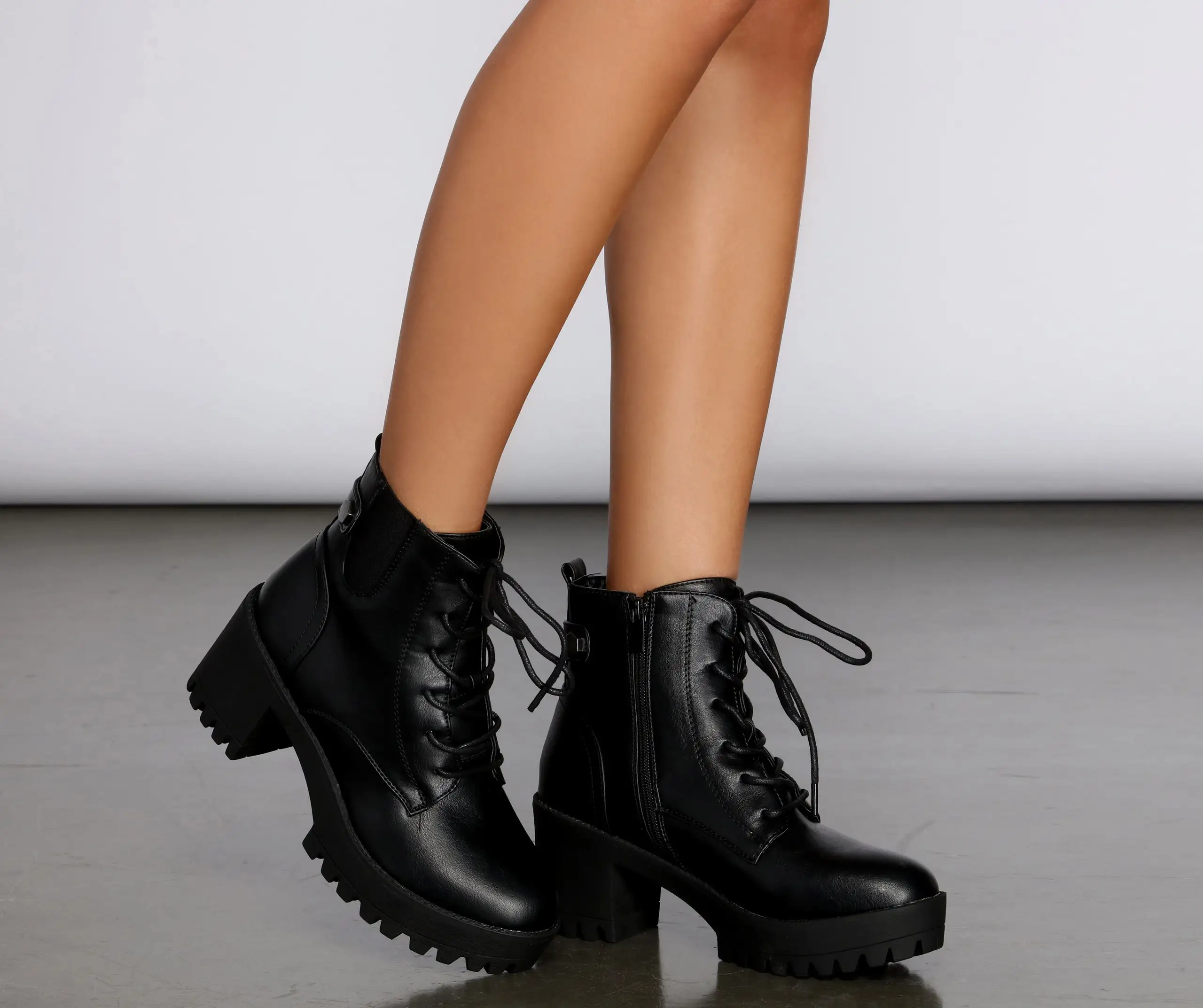 Can't Stop Won't Stop Lug Boots