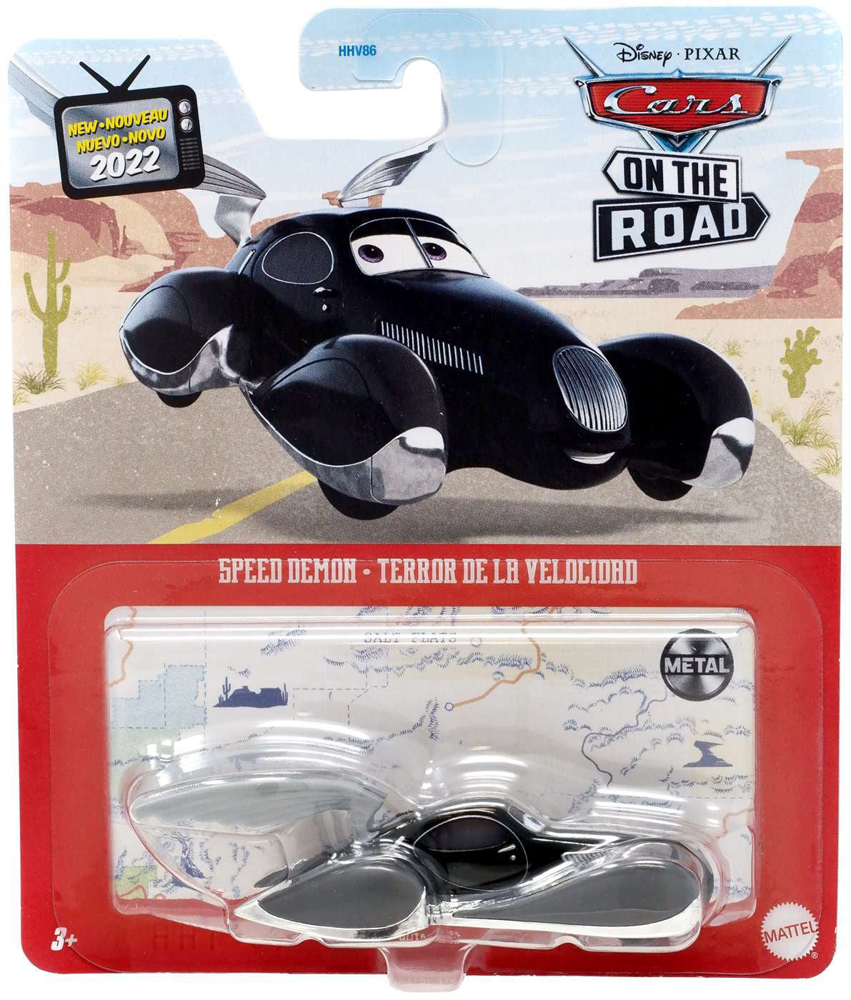 Disney / Pixar Cars On The Road Speed Demon Diecast Car