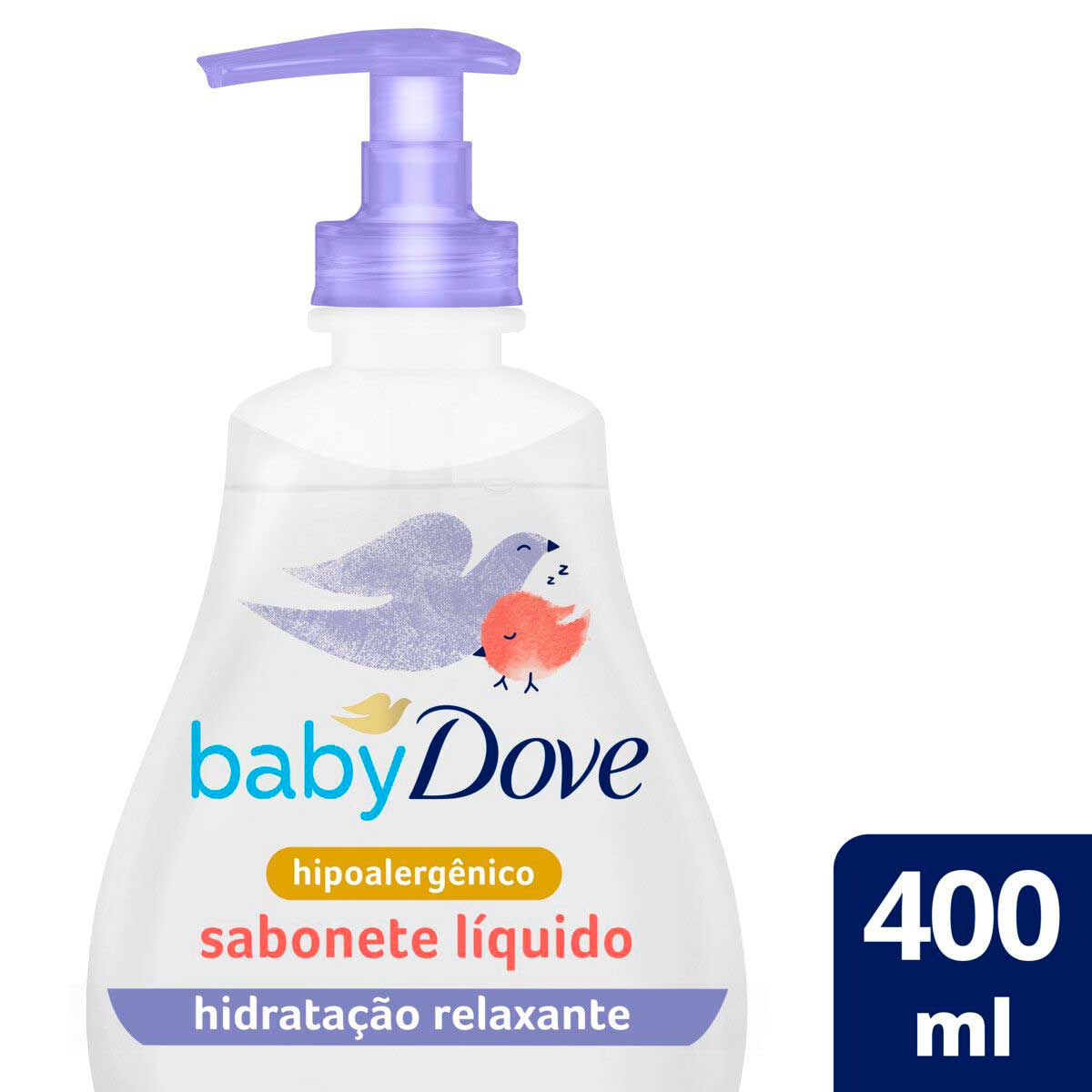 Sabonete Liquido de Glicerina Baby Dove Hora de Dormir 400ml