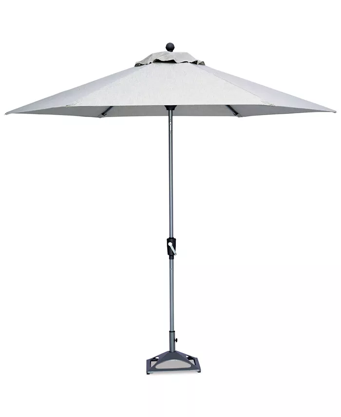 Agio Taft Outdoor 9'  Auto-Tilt Umbrella with Sunbrellaandreg Fabric and Base， Created for Macy's
