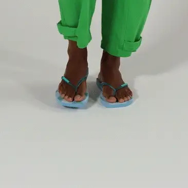 Chinelo Havaianas Slim Square Jelly