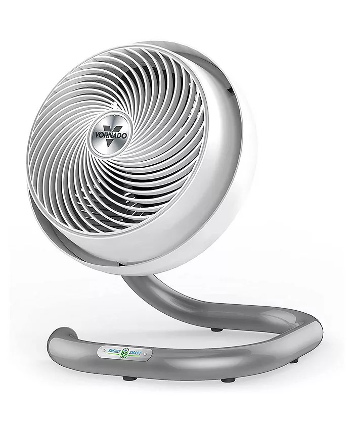 VORNADO AIR Vornado 10 inch Energy Smart Mid-Size Air Circulator White Pedestal Fan