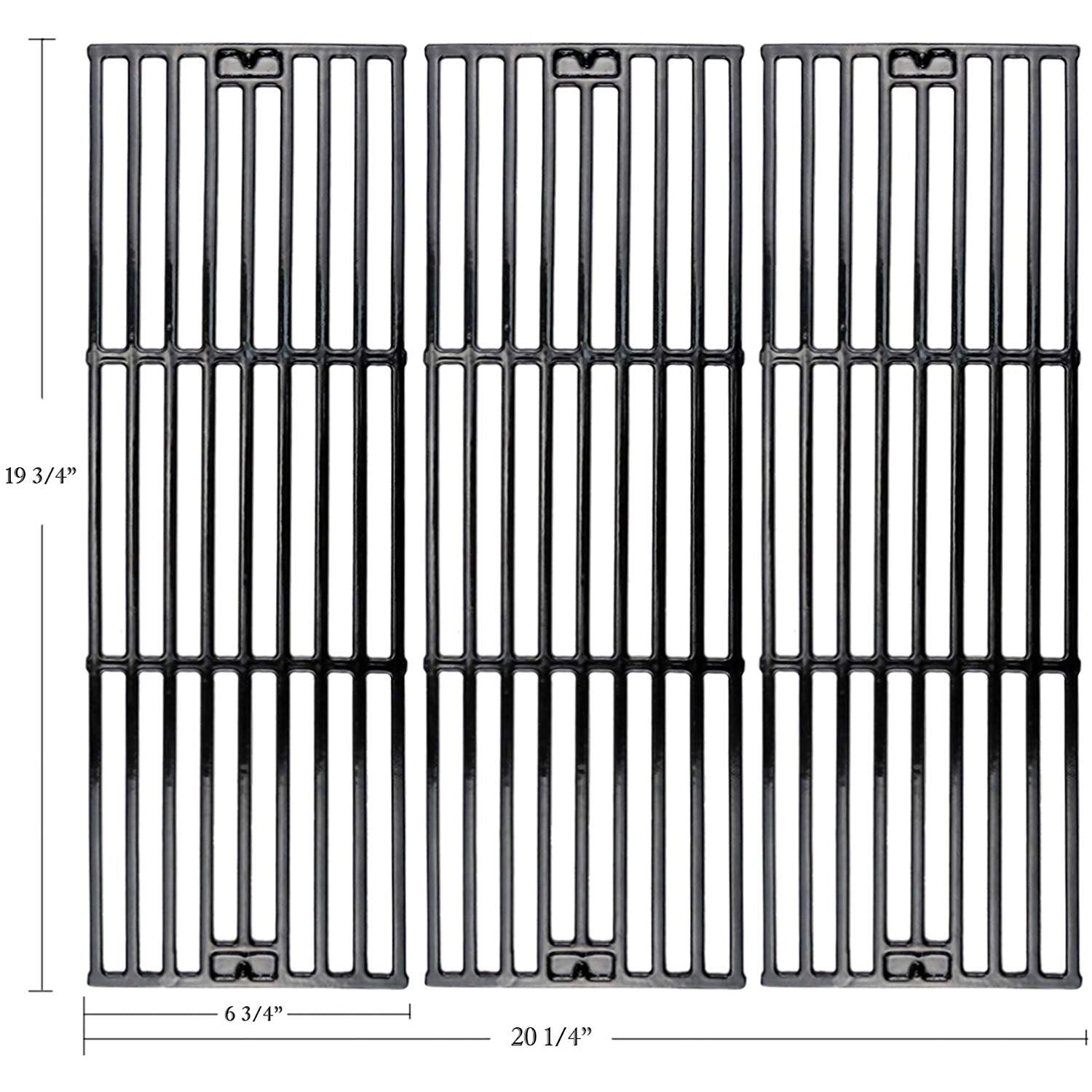 Grill Grates for King Griller 3008 5252, 19 3/4 X 20 1/4, Grill Replacement Parts