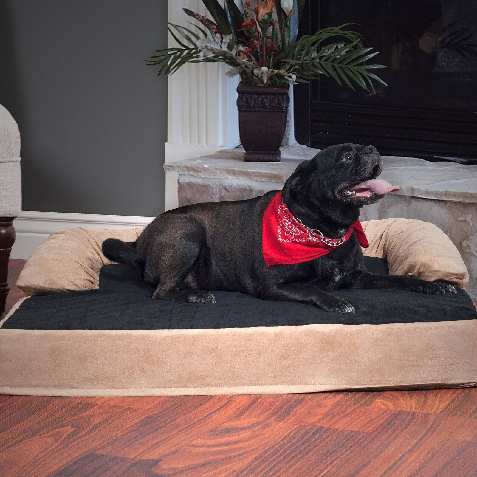 Petmaker Orthopedic Memory Foam Pet Bed - Tan