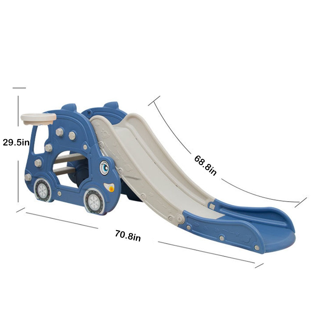 Oalirro Children's Slide Basketball Frame， Climbing Stairs，Unisex，Indoor And Outdoor Use