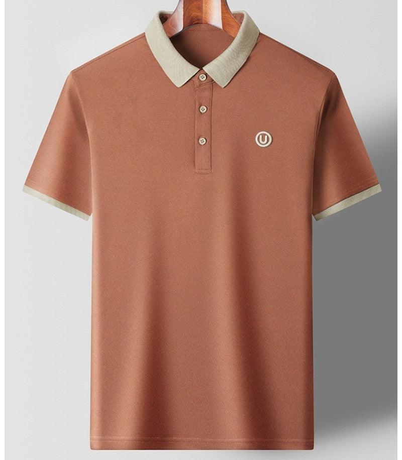 Camiseta Polo em Seda Gelo - Huracán / Descubra a Exclusiva Camiseta Polo em Seda Gelo que une  Elegância e Conforto em Uma Só Peça!