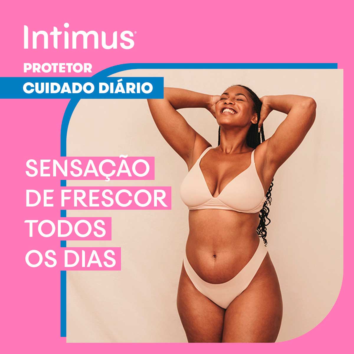 Protetor Diario Cuidado Diario Intimus 80 Unidades