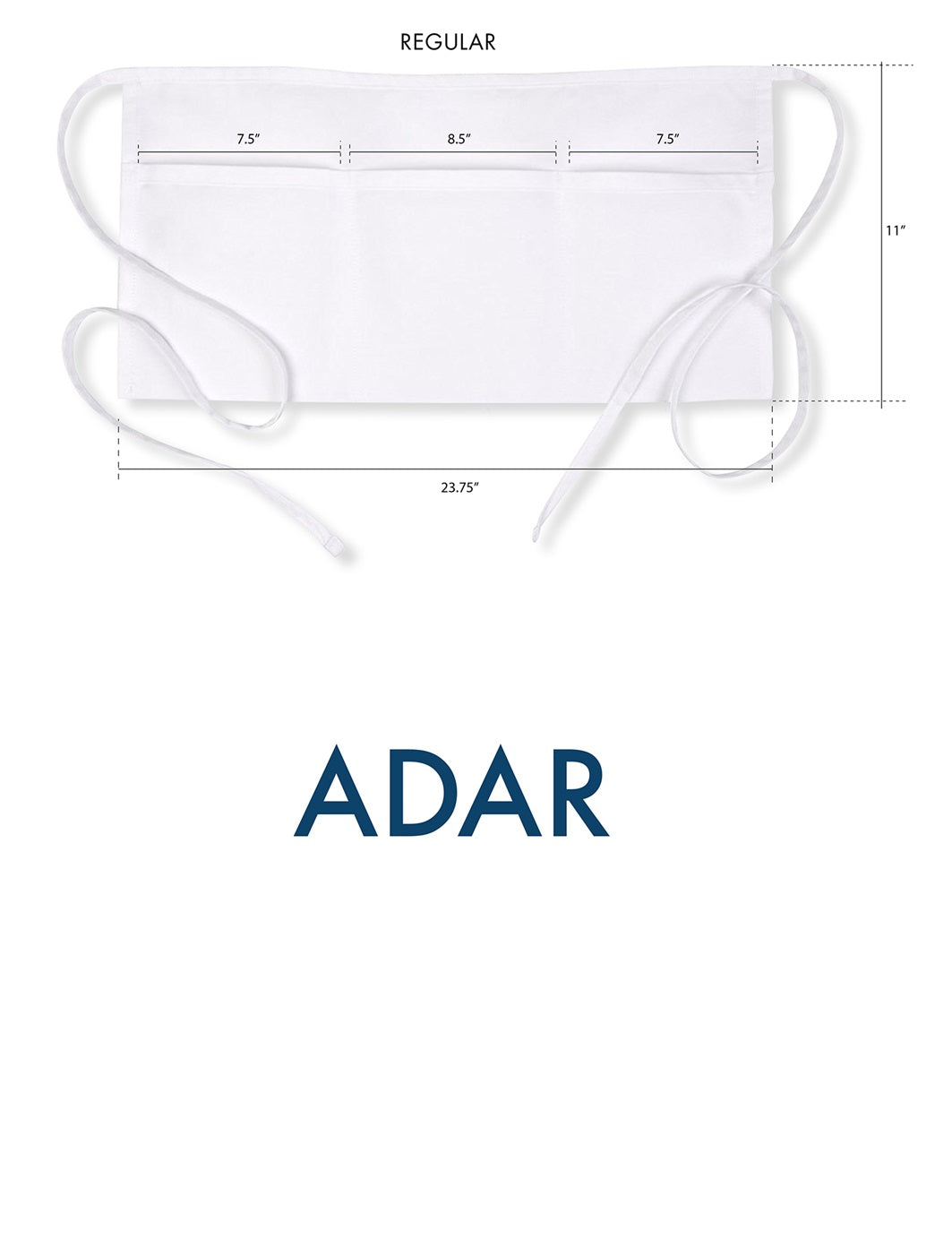 Adar Universal Belt Apron 2 Pack - Unisex Belt Apron