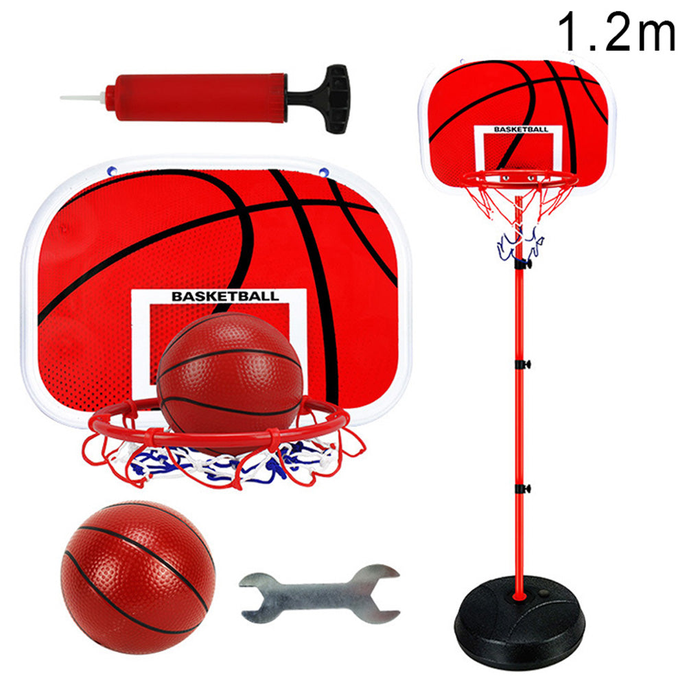 alextreme Children Height Adjustable Portable Basketball System Basketball Hoop Indoor Sports Toy New Ball Games